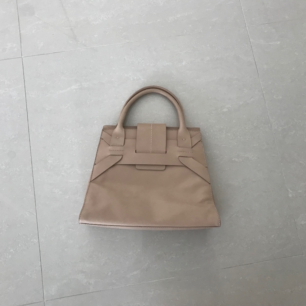 Beige Beauty Leather Bag